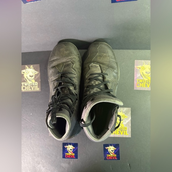 Under Armour Mens 8.5 Curry Top Gun High Top 1274425-006 Shoes Basketball Laced - Picture 9 of 12